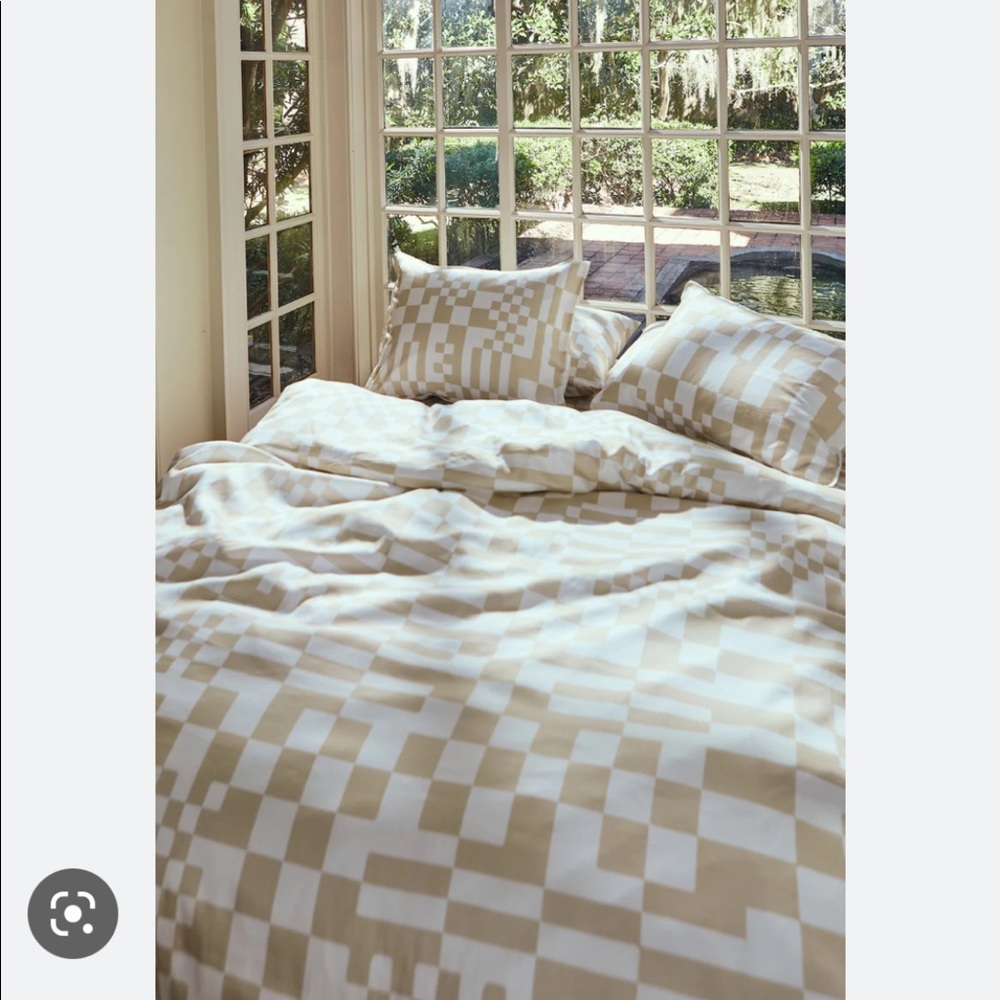 Dusen Dusen check duvet set